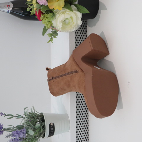 Botki Damskie 9527 CAMEL 36-41 2