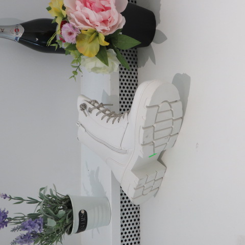 Botki Damskie HB-246 WHITE 36-41 2