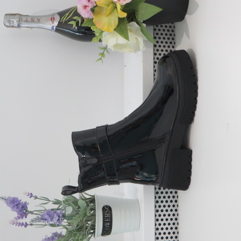 Botki Damskie 168-519 BLACK PU 36-41 1