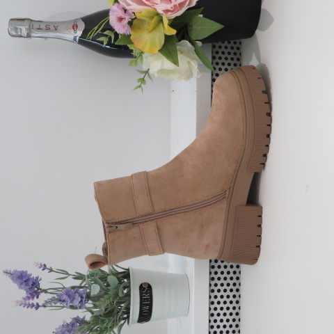 Botki Damskie 168-519 KHAKI 36-41 1