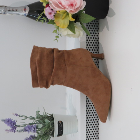 Botki Damskie 9512 CAMEL 36-41