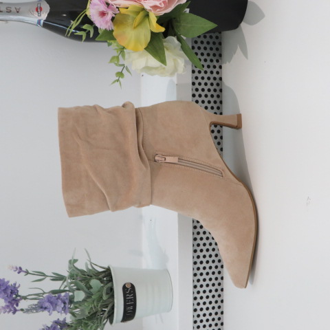 Botki Damskie 9512A BEIGE 36-41 1