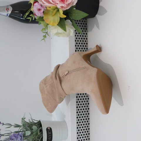 Botki Damskie 9512A BEIGE 36-41 2