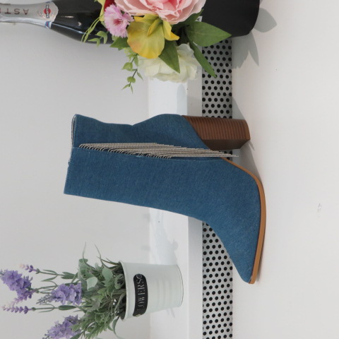 Botki Damskie 9539 NAVY 36-41