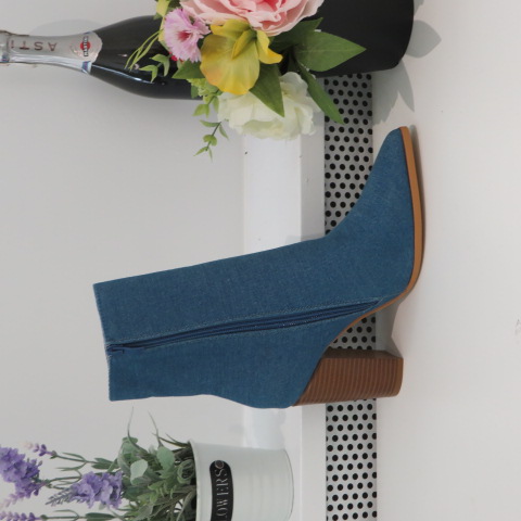 Botki Damskie 9539 NAVY 36-41 1