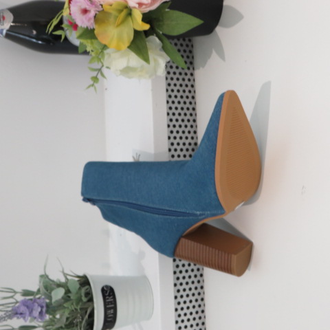 Botki Damskie 9539 NAVY 36-41 2