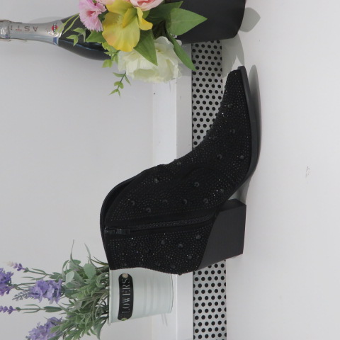 Botki Damskie 9565 BLACK 36-41 1