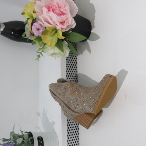 Botki Damskie 9565 KHAKI 36-41 2