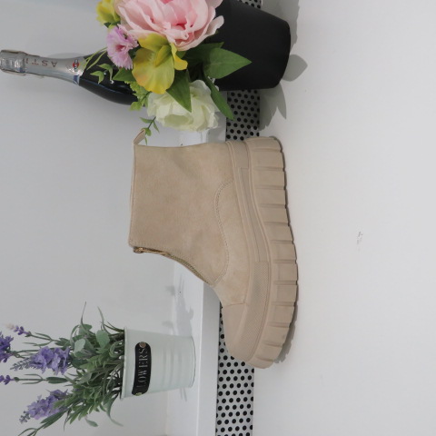 Botki Damskie 88-66 BEIGE 36-41