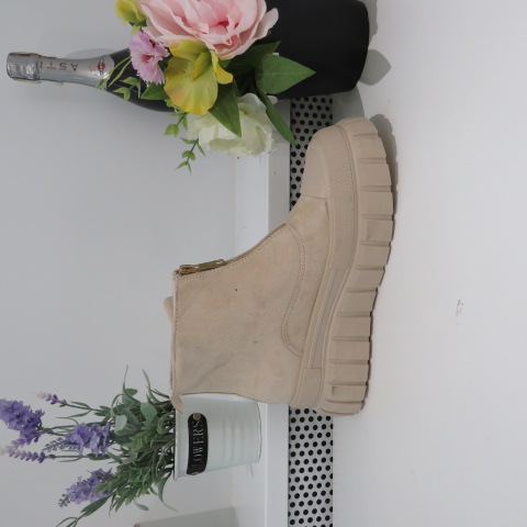 Botki Damskie 88-66 BEIGE 36-41 1