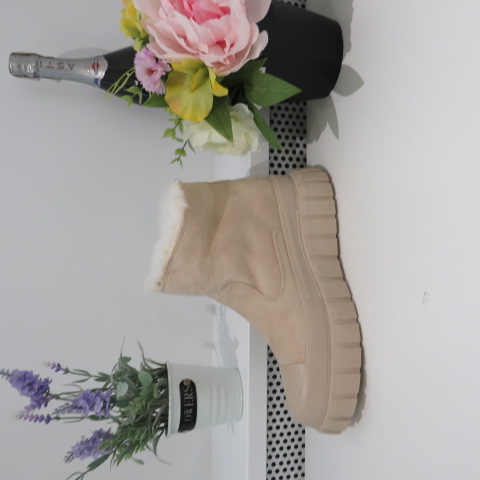 Botki Damskie 88-67 BEIGE 36-41 1