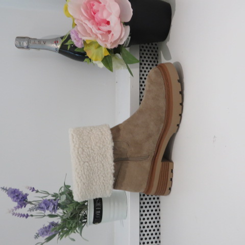 Botki Damskie 9531 KHAKI 36-41 1