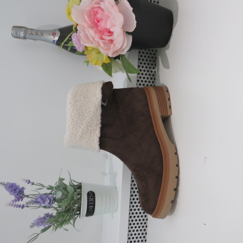 Botki Damskie 9531 BROWN 36-41