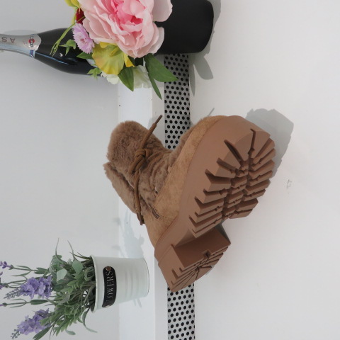 Botki Damskie 9523 CAMEL 36-41 2