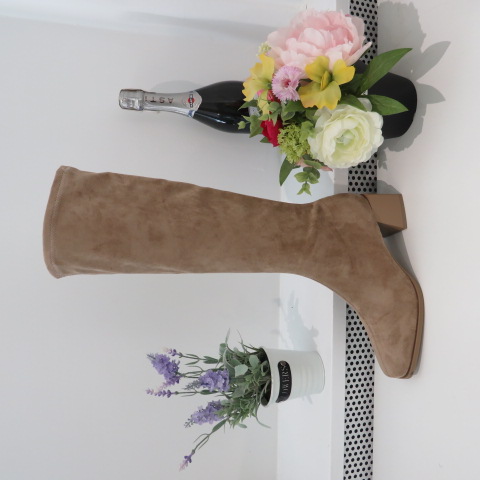 Kozaki Damskie 9570 KHAKI 36-41