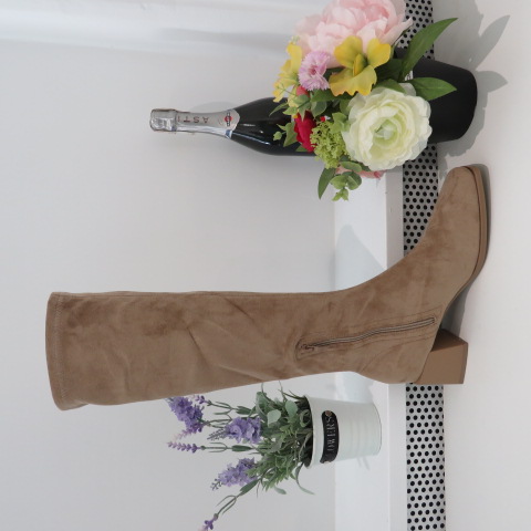 Kozaki Damskie 9570 KHAKI 36-41 1