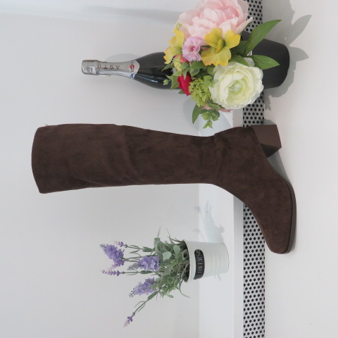 Kozaki Damskie 9570-1 BROWN 36-41