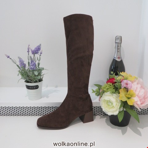 Kozaki Damskie 9570-1 BROWN 36-41