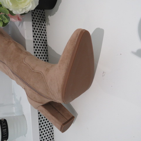 Kozaki Damskie 9327-1A KHAKI 36-41 2