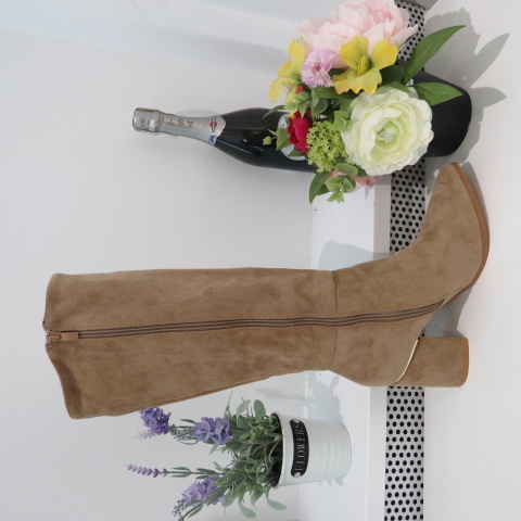 Kozaki Damskie 1616 KHAKI 36-41 1