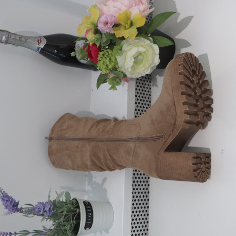 Kozaki Damskie 5790 KHAKI 36-41 2