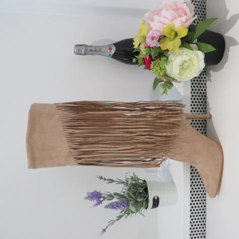 Kozaki Damskie H59 BEIGE 36-41