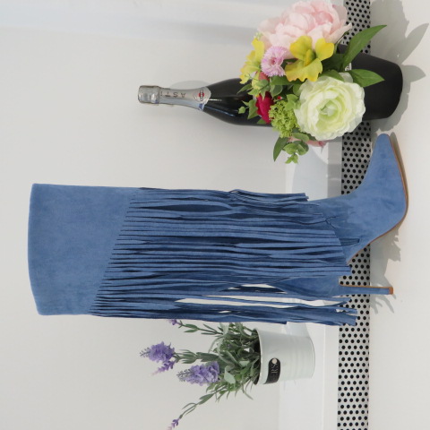 Kozaki Damskie H59 BLUE 36-41