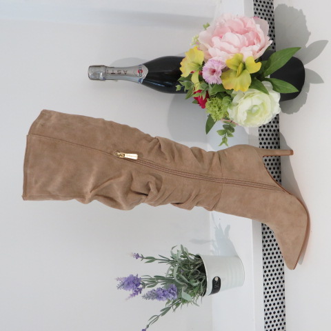 Kozaki Damskie XK889 KHAKI 36-41 1