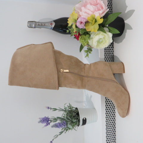 Kozaki Damskie MVP342 BEIGE 36-41 1