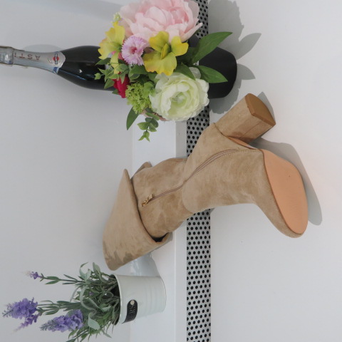 Kozaki Damskie MVP342 BEIGE 36-41 2