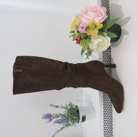 Kozaki Damskie 9186 BROWN 36-41 1