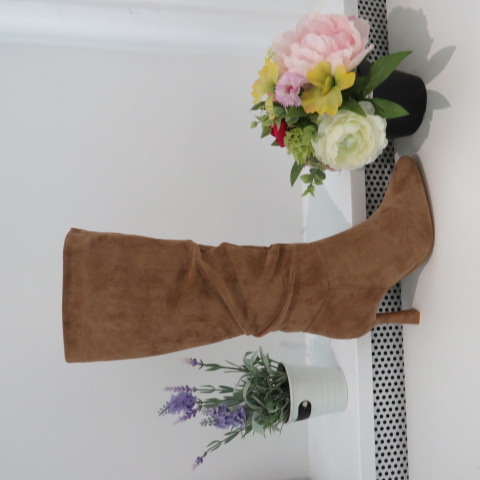 Kozaki Damskie 9186 CAMEL 36-41