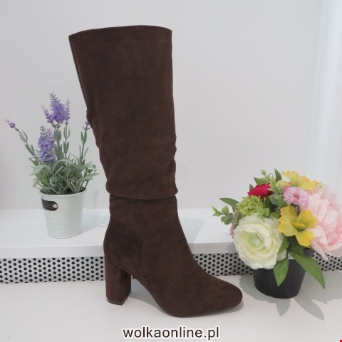 Kozaki Damskie 9191 BROWN 36-41