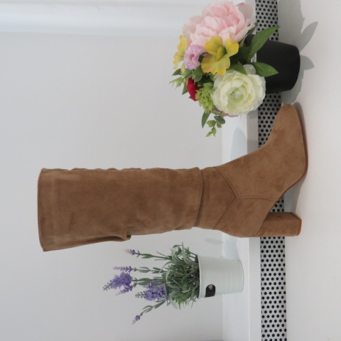 Kozaki Damskie 9191 CAMEL 36-41