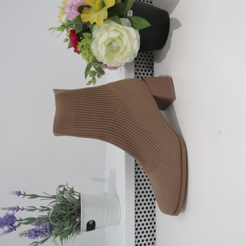 Botki Damskie 9503 KHAKI 36-41