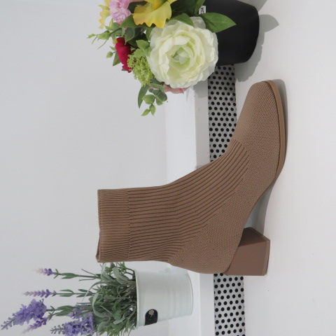 Botki Damskie 9503 KHAKI 36-41 1