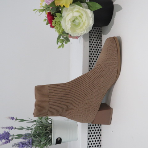 Botki Damskie 9503 KHAKI 36-41 1