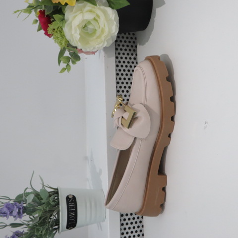 Półbuty Damskie 8025 BEIGE 36-41 1