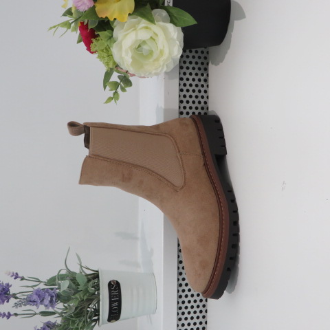 Botki Damskie 68208 KHAKI 36-41