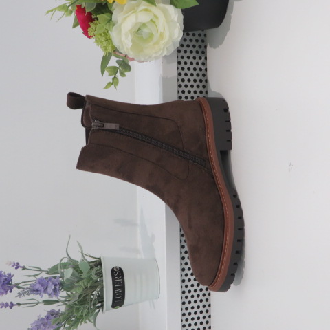 Botki Damskie 68208 BROWN 36-41 1