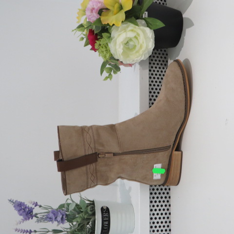 Botki Damskie 9563 KHAKI 36-41 1