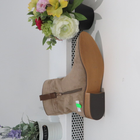 Botki Damskie 9563 KHAKI 36-41 2