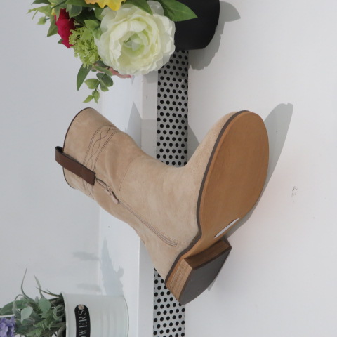 Botki Damskie 9563 BEIGE 36-41 2