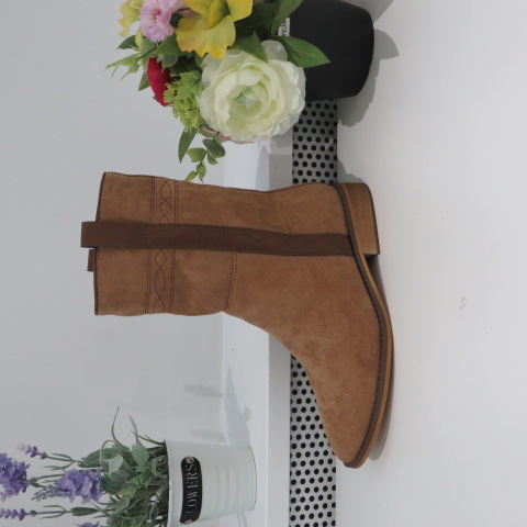 Botki Damskie 9563 CAMEL 36-41