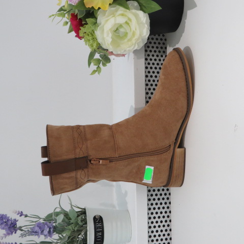 Botki Damskie 9563 CAMEL 36-41 1