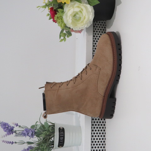 Botki Damskie 68207 KHAKI 36-41