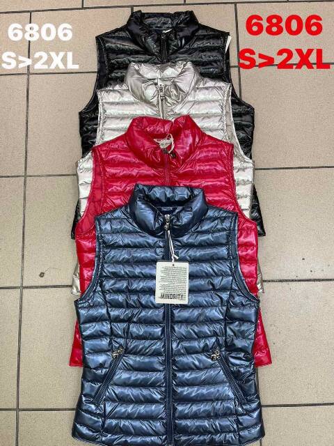 Cienka Kamizelka damskie 6806 1 kolor S-2XL 1