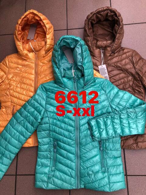 Cienka Kurtka damskie 6612 1 kolor S-2XL 1