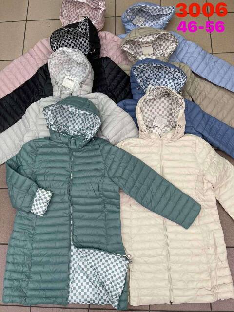Cienka Kurtka damskie 3006 1 kolor 46-56 1
