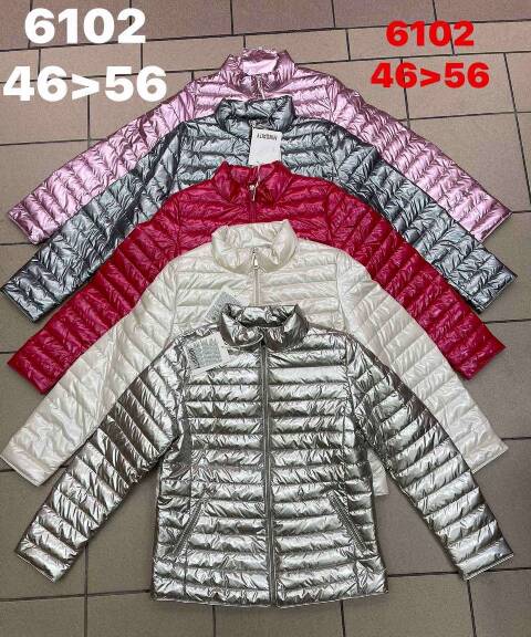 Cienka Kurtka damskie 6102 1 kolor 46-56 1